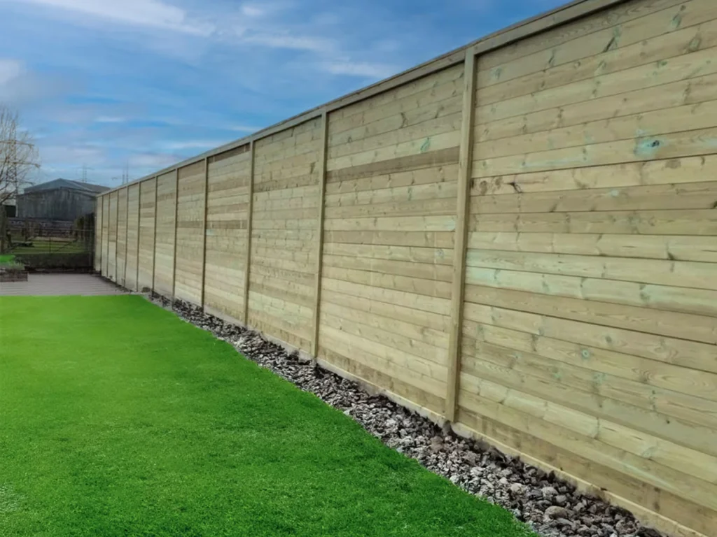 Acoustic Timber Fence