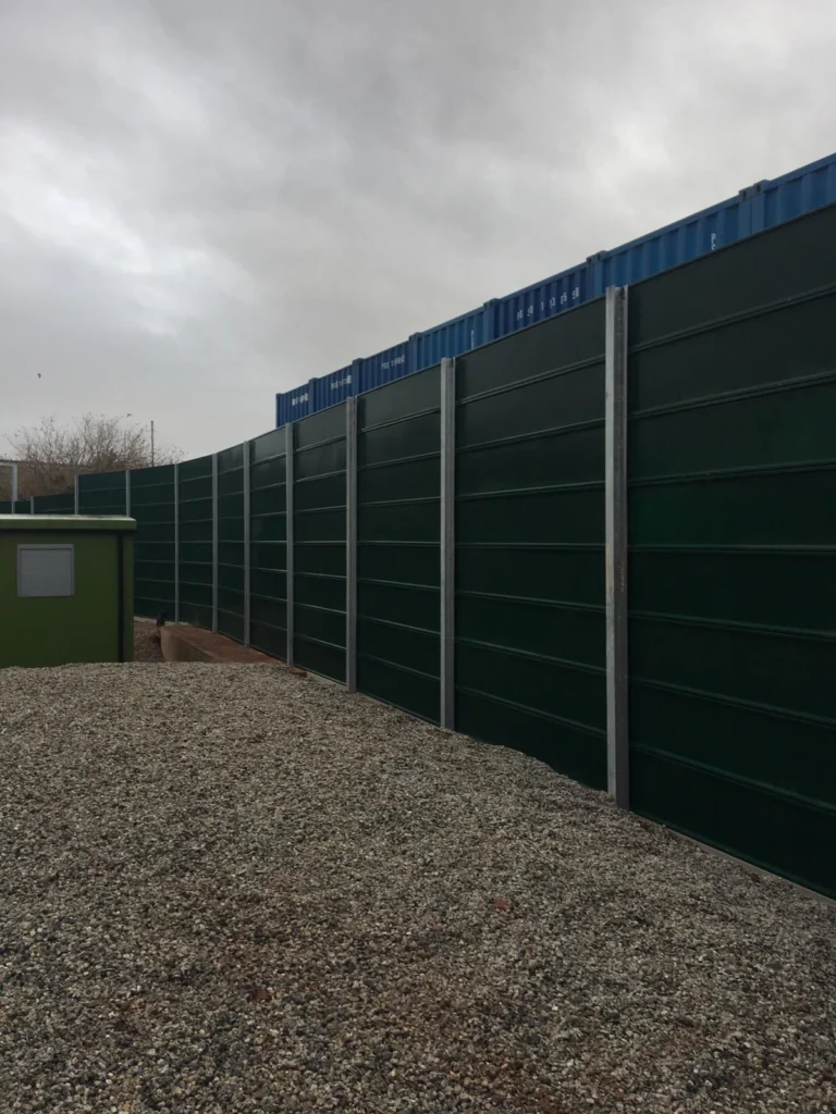 Metal Acoustic Barrier