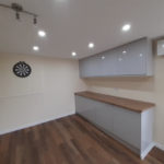 An image of the interior of the converted bike store.