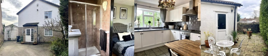 Images of property before development