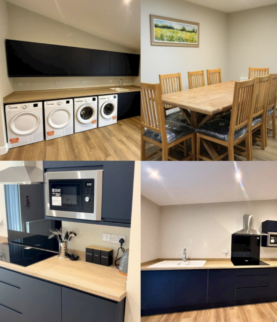 Images of the property's kitchen