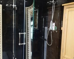 Private family development - shower